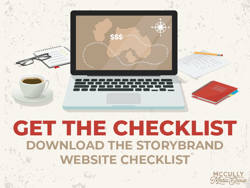 Get a Free StoryBrand Website WireFrame Checklist