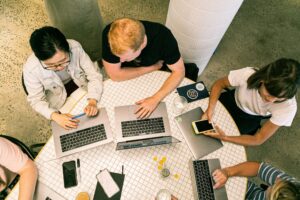 A trend monitoring team at work